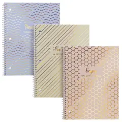 Pukka Pads Haze 1-Subject Notebook, 3 Per Pack, 4 Packs