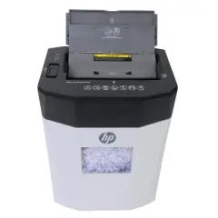 HP Inc. AF809 80-Sheet Microcut Auto-Feed Shredder in White