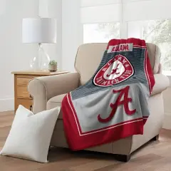 NCAA Alabama Crimson Tide 46''x60'' Leadership Micro Throw Blanket