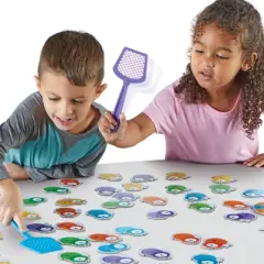 Learning Resources Math Swatters Game: Educational Board for 2-4 Players, Problem Solving, 30-Minute Play