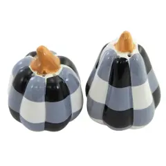 Tabletop 3.0 Inch Pumpkin Salt And Pepper Shaker , Halloween Fall (2PC)