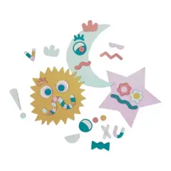 Manhattan Toy On-the-Go Making Faces 44-Piece Magnetic Travel Activity Toy for Kids 3 Years and Up