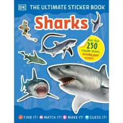 The Ultimate Sticker Book Sharks - by  DK (Paperback)