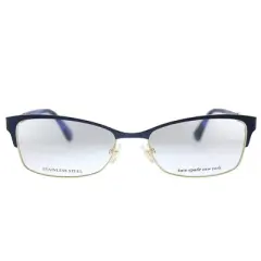 Kate Spade KS Laurianne U1F Womens Rectangle Eyeglasses Matte Blue Havana 52mm