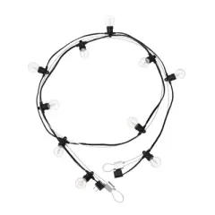 Bella Lucci Holiday Bright Lights G40 Patio Light Set Warm White 50 ft. 24 lights