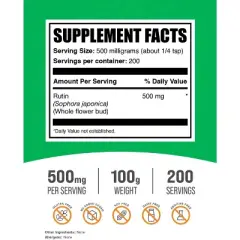 BulkSupplements Rutin Powder