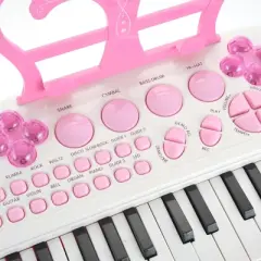 Link Link Worldwide Ready! Set! Play! 31-Key Electronic Keyboard Piano With Microphone, Musical instrument For Kids
