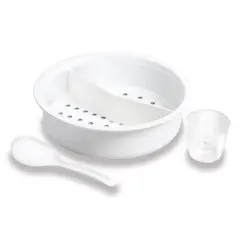 Hamilton Beach 30-Cup Rice Cooker - Black: Nonstick, Cool Touch, Dishwasher-Safe, 1000W, Steamer Function, 1 Setting