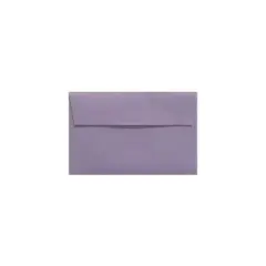 LUX 80lb 5 3/4"x8 3/4" A9 Invitation Envelopes W/Peel&Press Wisteria Purple 500/BX LUX-4895-106500