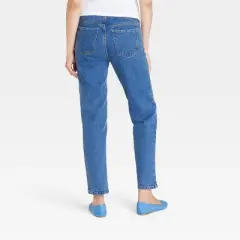 Over Belly High-Rise 90's Straight Maternity Pants - Isabel Maternity by Ingrid & Isabel&trade; Dark Wash