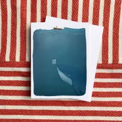 Love Note Whale Greeting Card Pack Set (8 ct.) by Ramus & Co