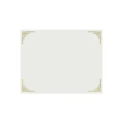 Great Papers Certificates 8.5" x 11" Gold 12/Count (963008)