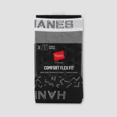 Hanes Premium Comfort Flex Fit Men's Boxer Briefs 3pk