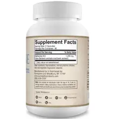 Sunergetic Premium Berberine Supplement - 1200mg of Berberine Per Serving - Berberine HCL Supplement Non-GMO - Immune Support- 60 Berberine Capsules