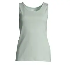 Lands' End Women's Tall Cotton Tank Top