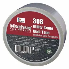 Nashua  Duct Tape,Silver,1 7/8 in x 60 yd,8 mil 308