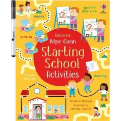 Wipe-Clean Starting School Activities - (Wipe-Clean Activities) by  Kirsteen Robson (Paperback)