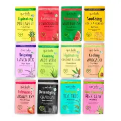 Que Bella Holiday 12 Days of Masking Face Mask Advent Calendar Gift Set &ndash; 12pc