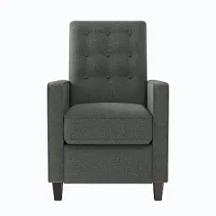 Nya Button Tufted Pushback Accent Chair - ProLounger