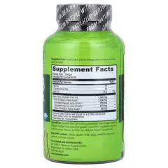 NATURELO Omega-3 Triglyceride Fish Oil, 1,100 mg, 60 Softgels