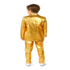 OppoSuits - Shiny Gold And Silver Boys Suits