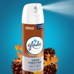 Glade Compressed Gas Aerosol Air Freshener - Cashmere Woods - 8oz