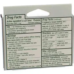 Dulcolax Laxative Tablets