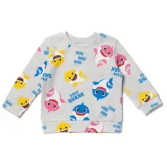 Pinkfong Baby Shark Fleece Pullover Sweatshirt and Pants Set Infant 