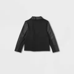 Women's Adaptive Seated Fit Moto Jacket - Universal Thread&trade; Black