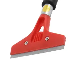 Unique Bargains Metal Car Window Film Scraper Tool Black Red 7.5" Height 1 Pc