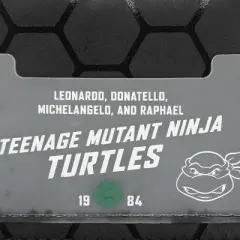 Teenage Mutant Ninja Turtles Character Face Men's Black Bifold Wallet
