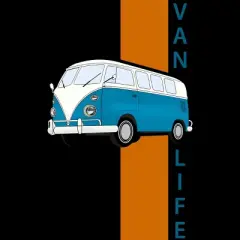 Men's Design By Humans Van life By gegogneto Tank Top