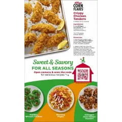 Kellogg's Corn Flakes Breakfast Cereal - 18oz