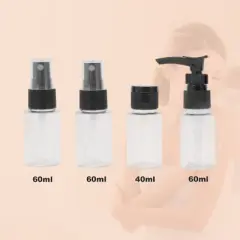 Unique Bargains Travel Container Set 5 Pcs