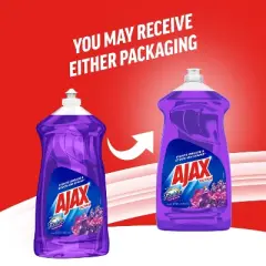 Ajax Ultra Liquid Dish Soap Deep Cleaning Action - Fabuloso Lavender Scent - 52 fl oz
