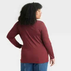 Women's Long Sleeve Jersey Turtleneck T-Shirt - Ava & Viv&trade;