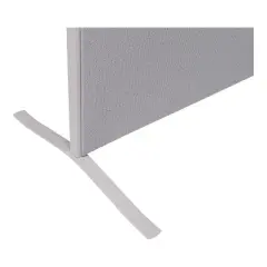 Basyx Vers&eacute; T-Base Foot Connecting Hardware Gray TBASEGY