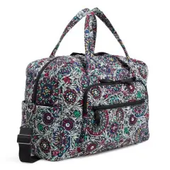 Vera Bradley Women's  Cotton Weekender Travel Bag