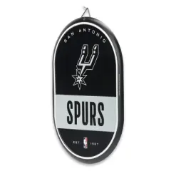 NBA San Antonio Spurs Embossed Metal Pill Wall Sign