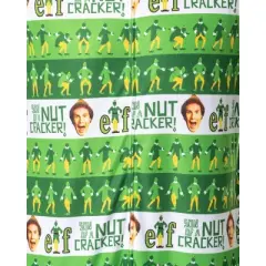 Elf The Movie Mens' Film Son of a Nutcracker Footless Sleep Union Suit Multicolored