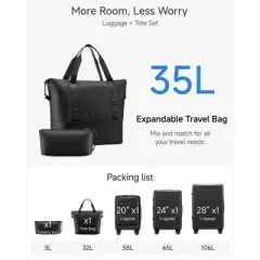 Carry On Luggage With Laptop Compartment And Front Pocket, Airline Approved - Spinner Wheels, TSA Lock, Includes Toiletry Bag