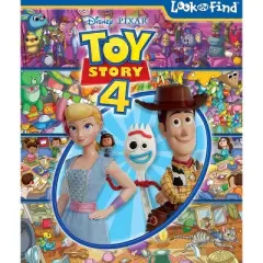 Disney Pixar Toy Story 4: Look and Find - by  Pi Kids (Hardcover)