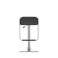 Set of 2 Adjustable Barstool with Footrest - CorLiving