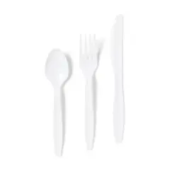 Plastic Forks, Spoons and Knives - 120ct - Dealworthy&trade;