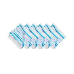 C&F Home Mermaid Garden Stripe Napkin Set of 6