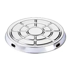 Better Houseware Flame Master Heat Diffuser, Stainless Steel in Silver