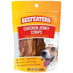 Beefeaters Jerky Dog Treat with Chicken Flavor - 9oz