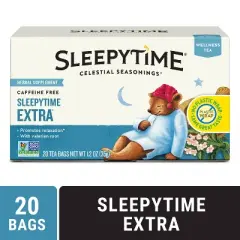 Celestial Seasonings Sleepytime Extra Wellness Tea Bags - Caffeine Free - 20ct