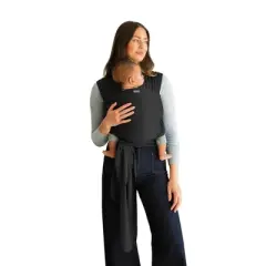 Moby True Wrap Baby Carrier - Black Onyx
