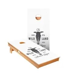 Skips Garage Wild Land Cornhole Boards - ACA Star Series